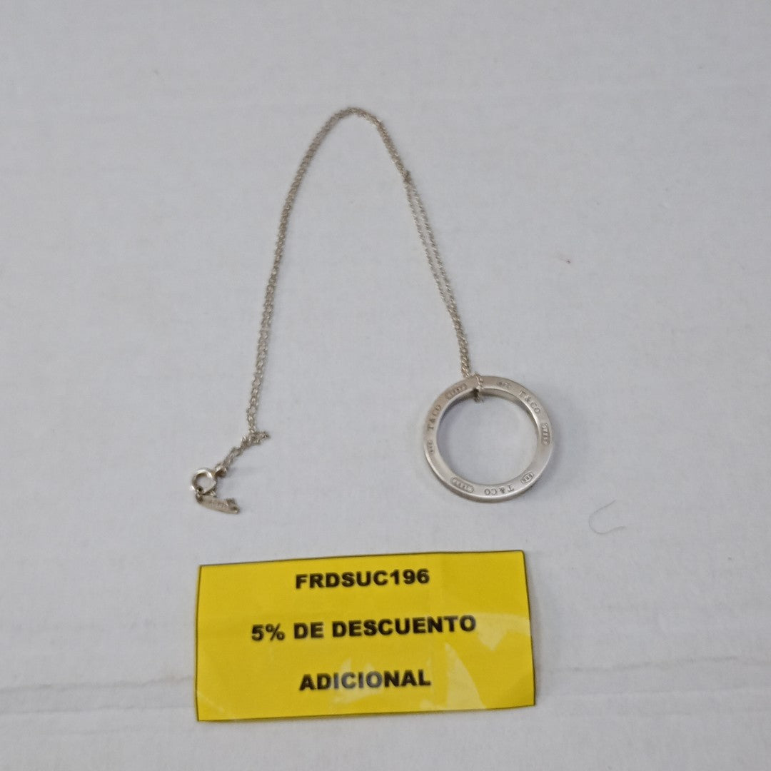 CADENA,DIJE PLATA 8,30 GRMS (SEMINUEVO)