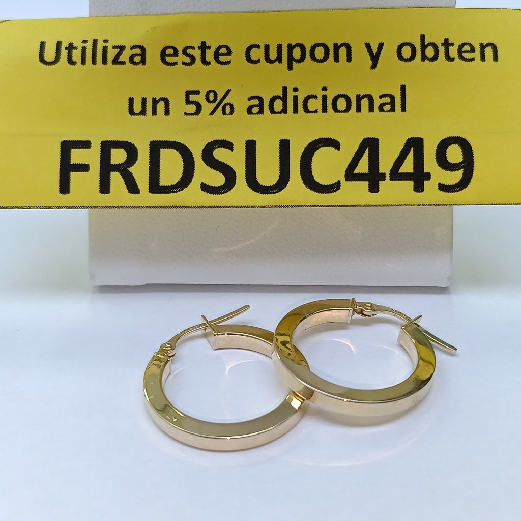 ARRACADAS ORO 14K 1.8 (NUEVO)