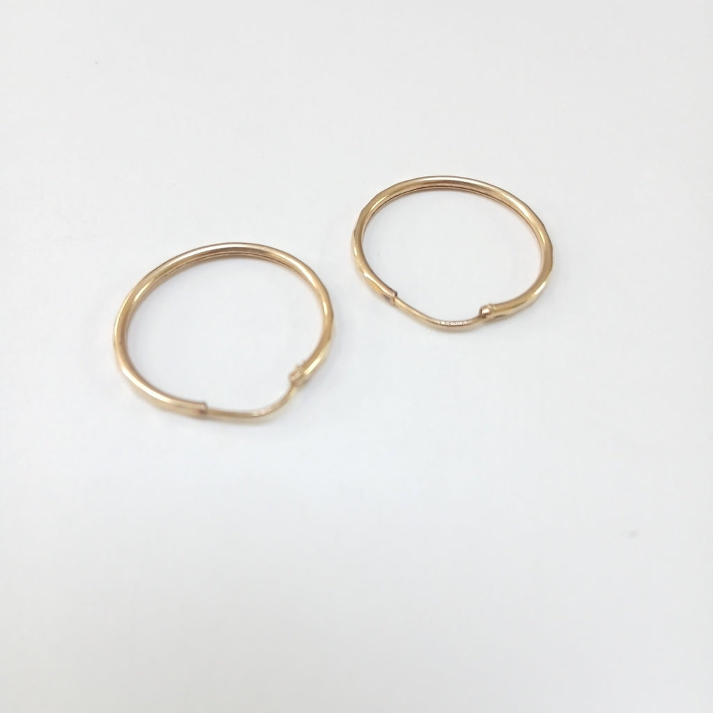 ARRACADAS PAR ORO 10 K 1.2 GRMS (SEMINUEVO)