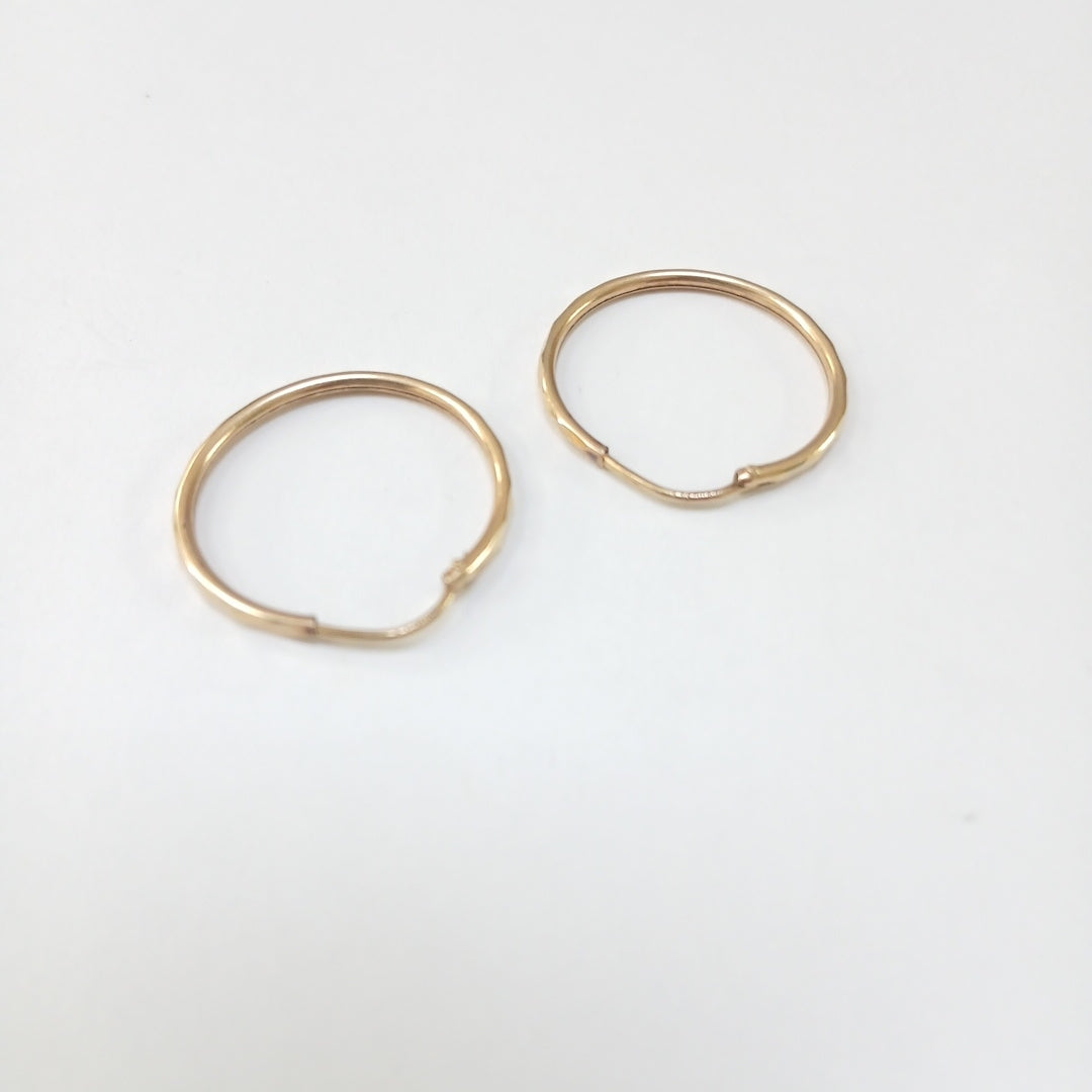 ARRACADAS PAR ORO 10 K 1.2 GRMS (SEMINUEVO)