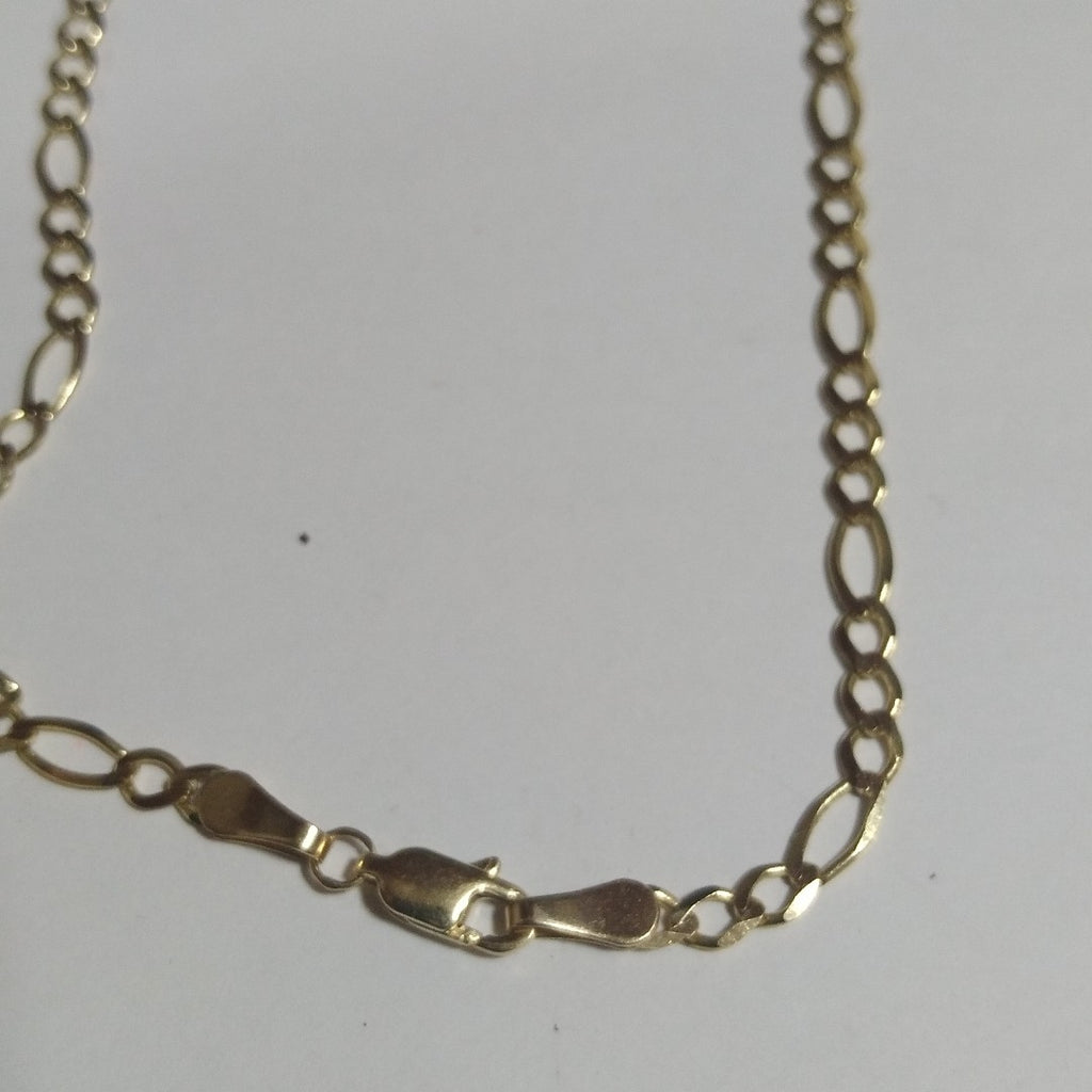 CADENA TEJIDO 3X1 14K 55 CM 8.2 GR (NUEVO)