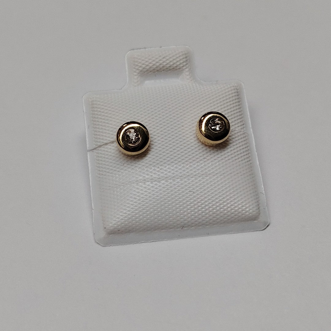 BROQUELES BROQUEL C CIRCONIA 14K 0.27 GR (NUEVO)