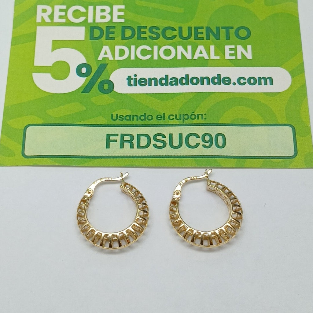 ARRACADAS ORO 14K 2.1 (NUEVO)
