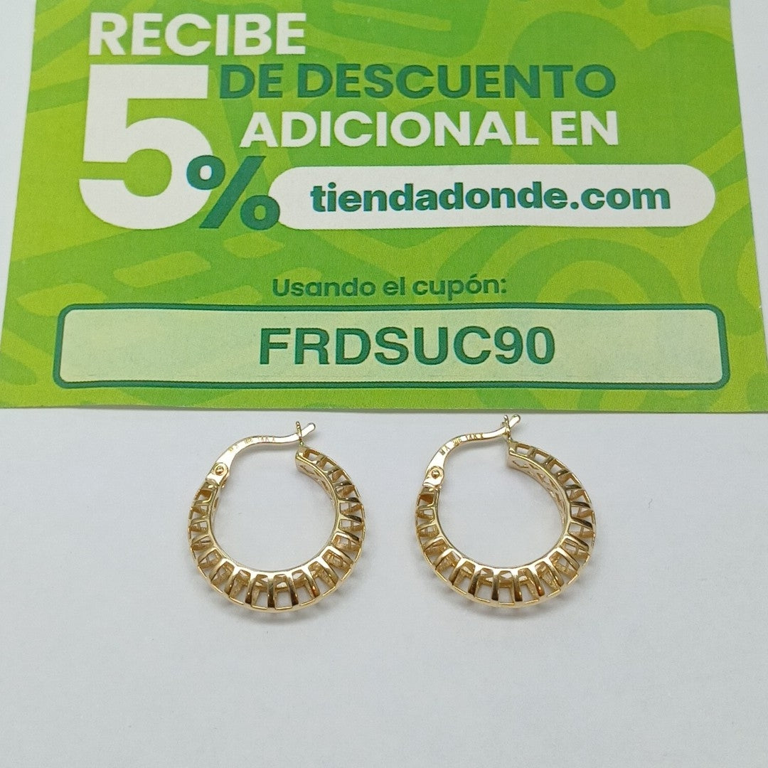 ARRACADAS ORO 14K 2.1 (NUEVO)