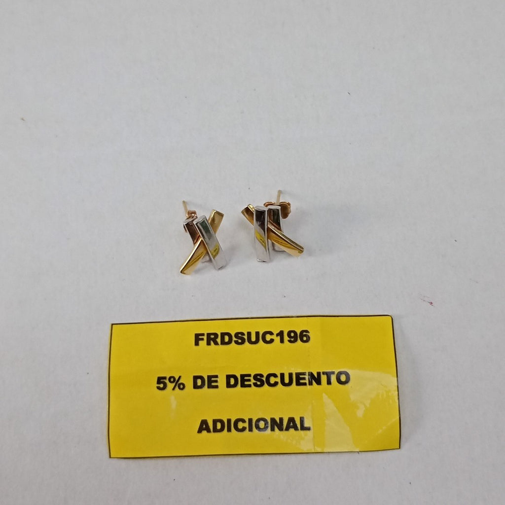 BROQUELES PAR ORO 14 K 1.8 GRMS (SEMINUEVO)