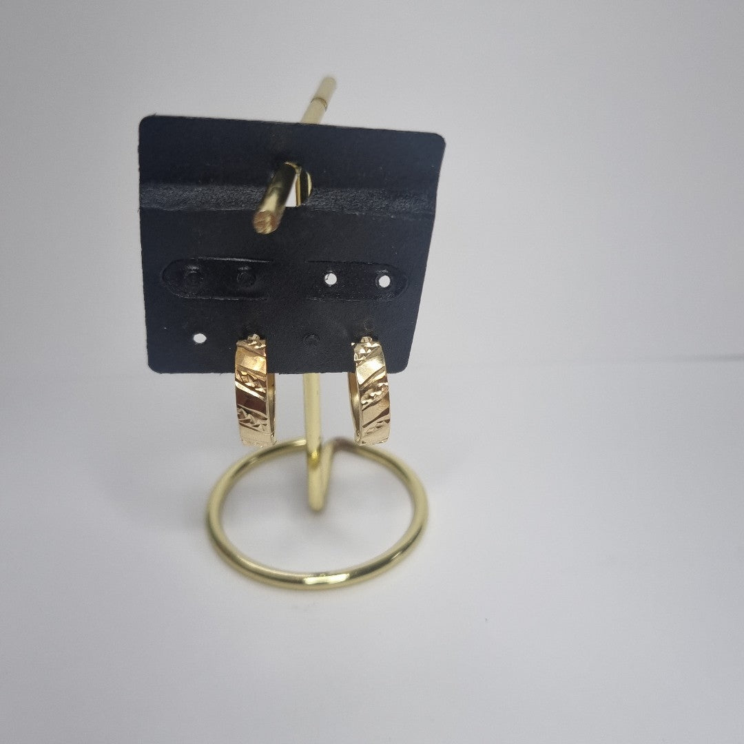 ARRACADAS PAR ORO 14 K 2.2 GRMS (SEMINUEVO)