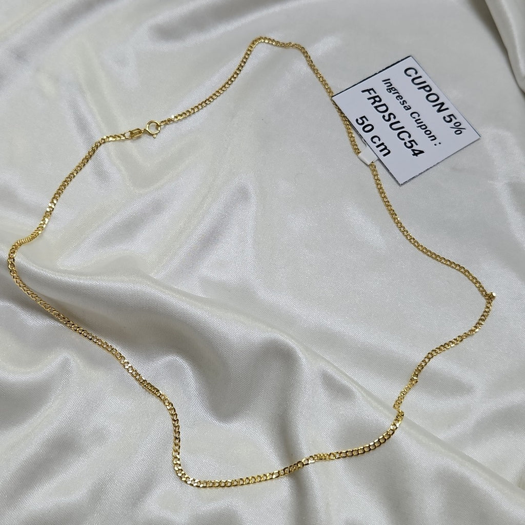 CADENAS BARBADA AMARILLA ORO 14K 1.9 (NUEVO)