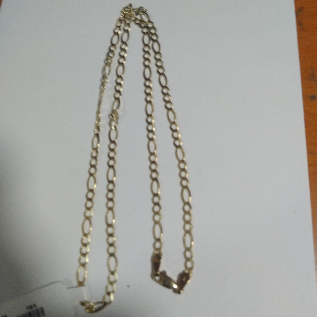 CADENA TEJIDO 3X1 14K 55 CM 8.2 GR (NUEVO)
