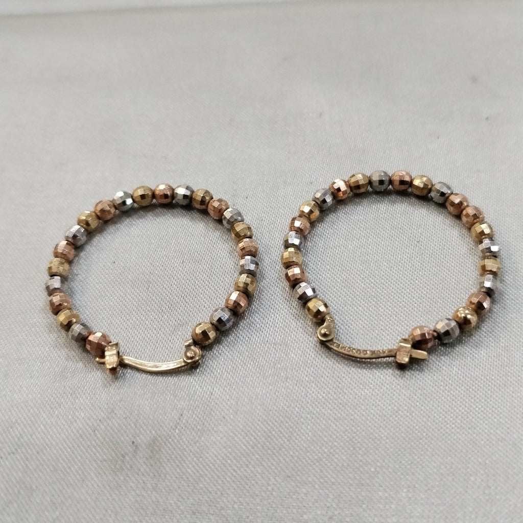 ARRACADAS PAR ORO 10 K 3.3 GRMS (SEMINUEVO)