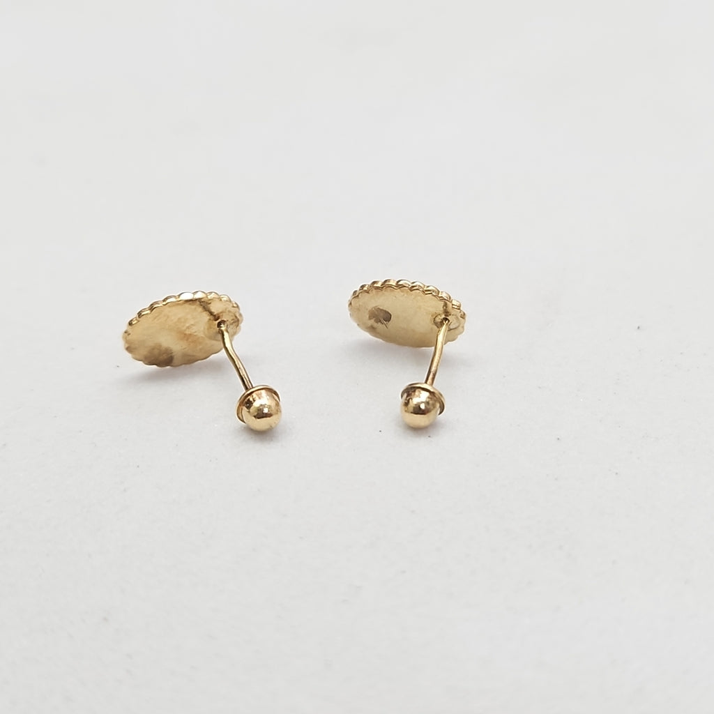 ARETES PAR ORO 10 K 0.7 GRMS (SEMINUEVO)