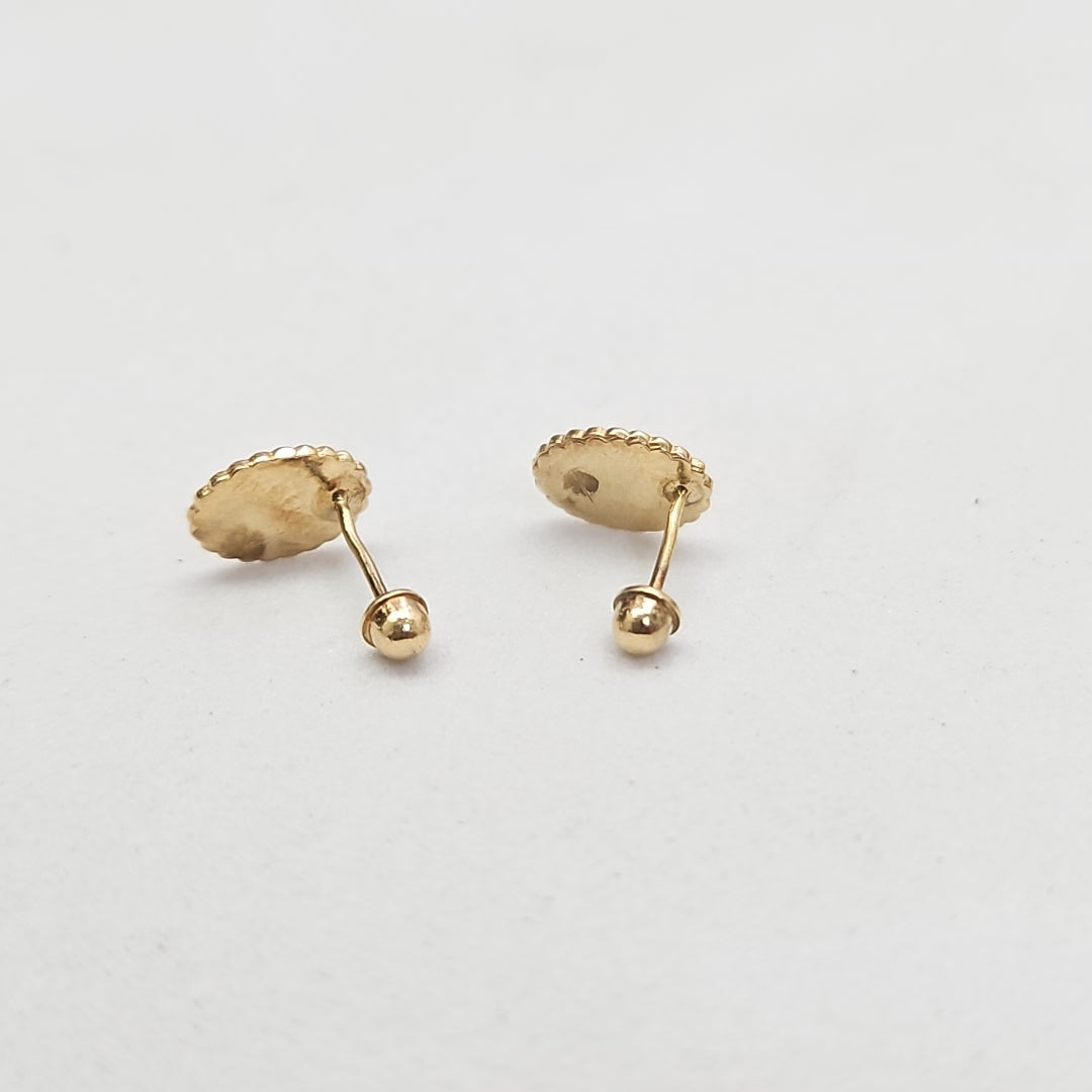 ARETES PAR ORO 10 K 0.7 GRMS (SEMINUEVO)