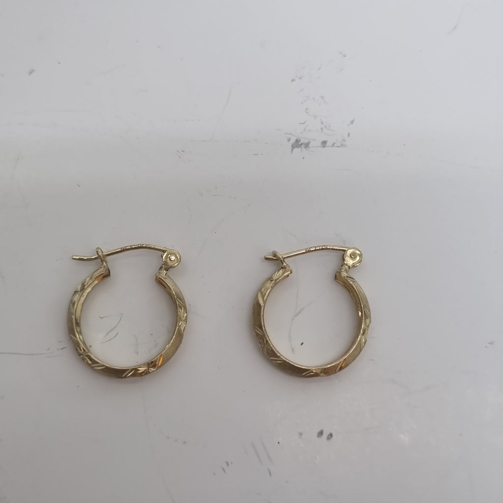 ARRACADAS PAR ORO 10 K 1,90 GRMS (SEMINUEVO)