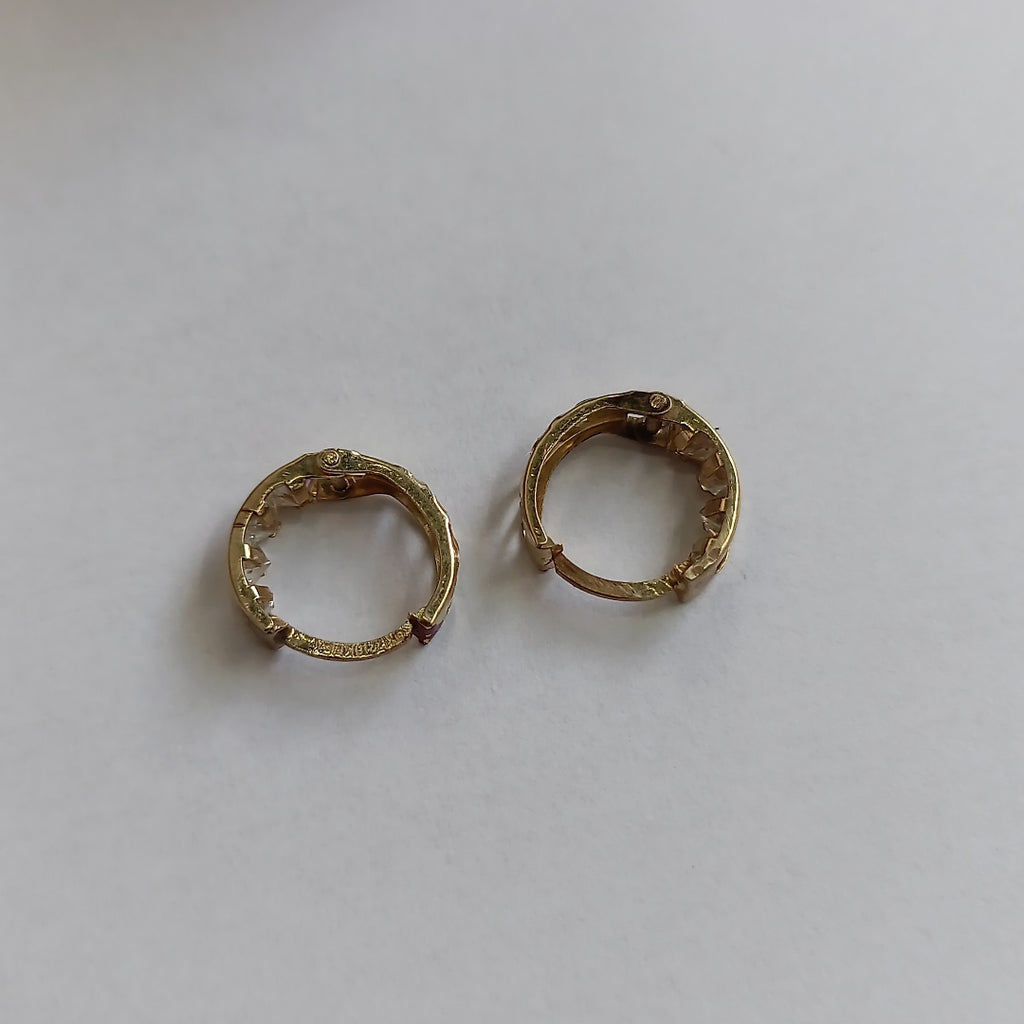 ARRACADAS PAR ORO 10 K 0.7 GRMS (SEMINUEVO)