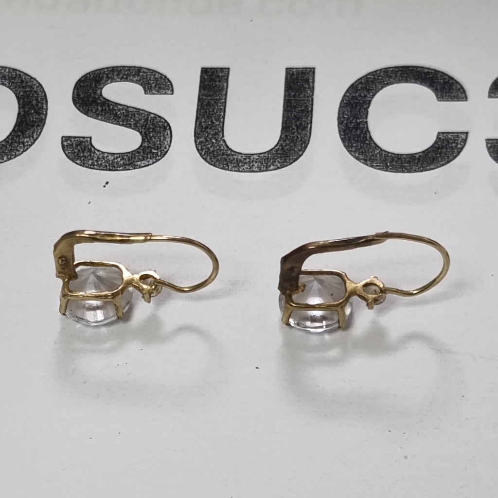 ARETES PAR ORO 8 K 2.4 GRMS (SEMINUEVO)