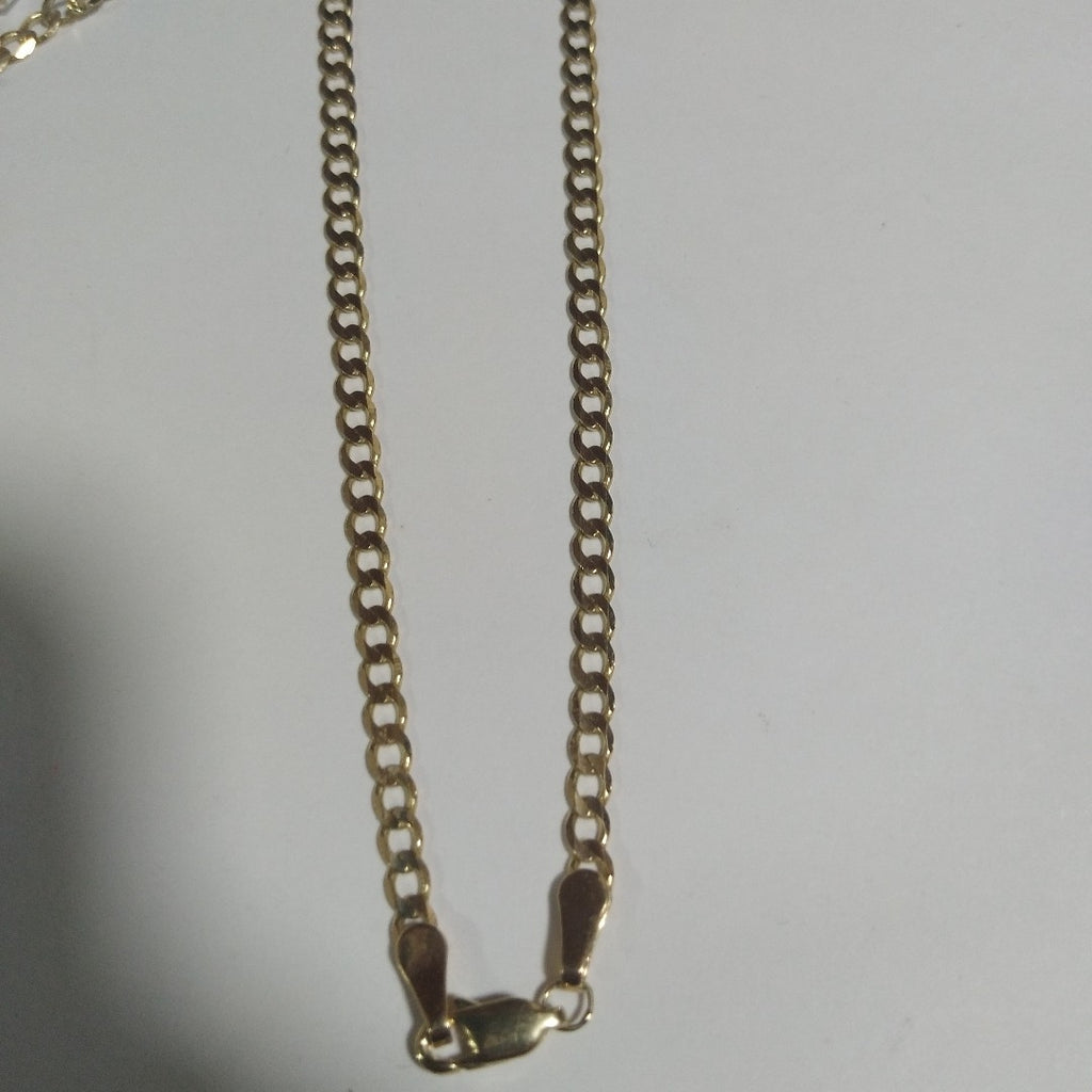 CADENA TEJIDO BARBADA 14K 55 CM 8.2 GR (NUEVO)