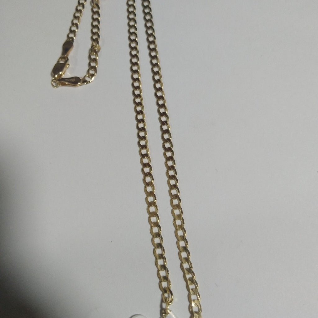 CADENA TEJIDO BARBADA 14K 55 CM 8.2 GR (NUEVO)