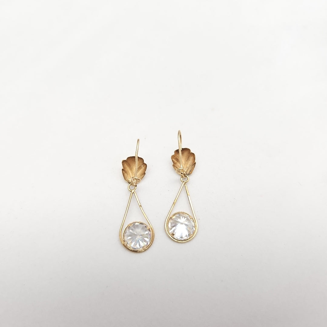 ARETES PAR ORO 10 K 2.4 GRMS (SEMINUEVO)