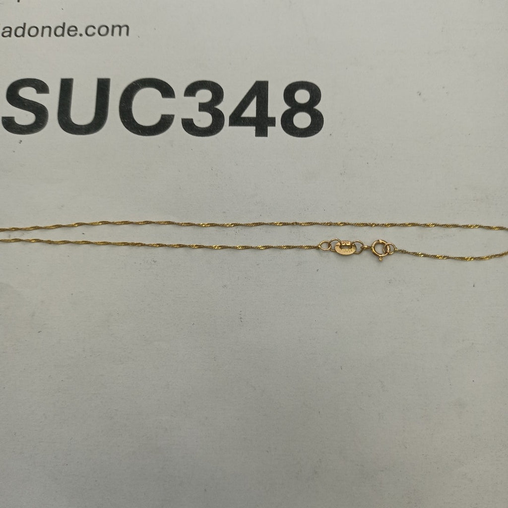 CADENA ORO 10 K 0,70 GRMS (SEMINUEVO)
