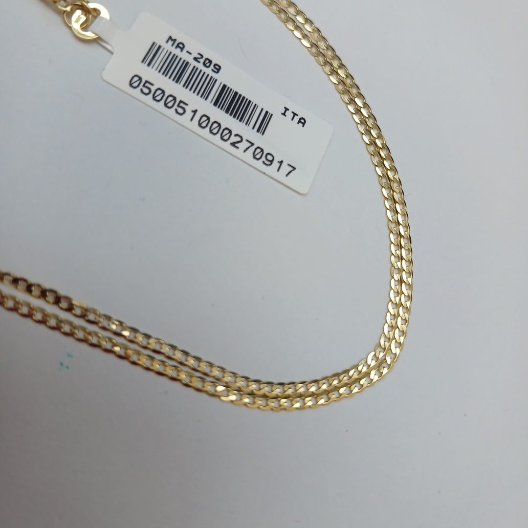 CADENAS BARBADA AMARILLA ORO 14K 2 (NUEVO)