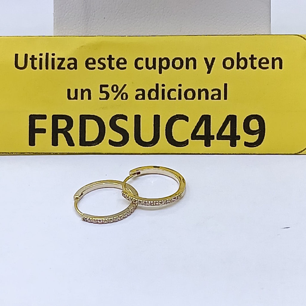 HUGGIES ORO 14K 1.4 (NUEVO)