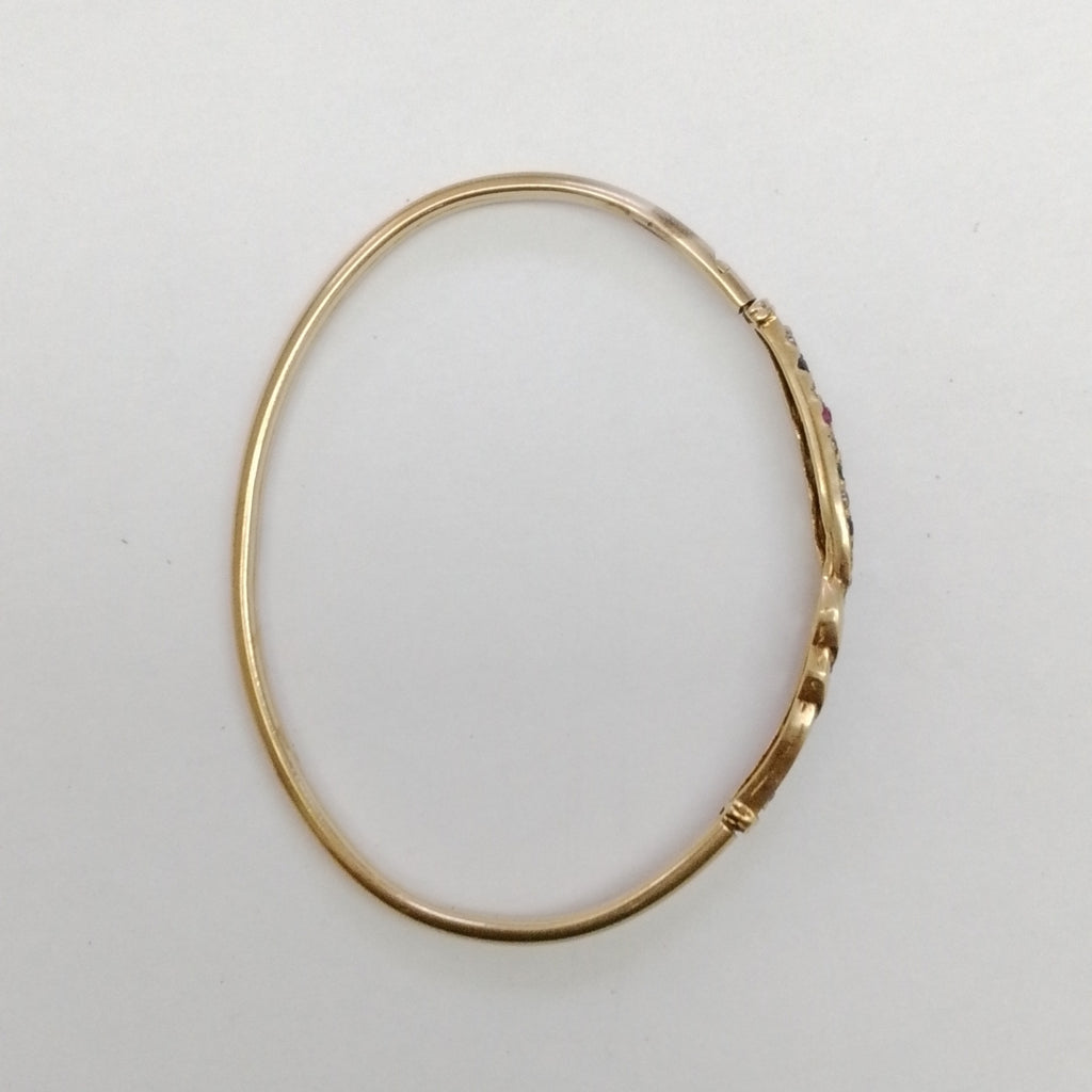 PULSERA RIGIDA ORO 8 K 6.2 GRMS (SEMINUEVO)