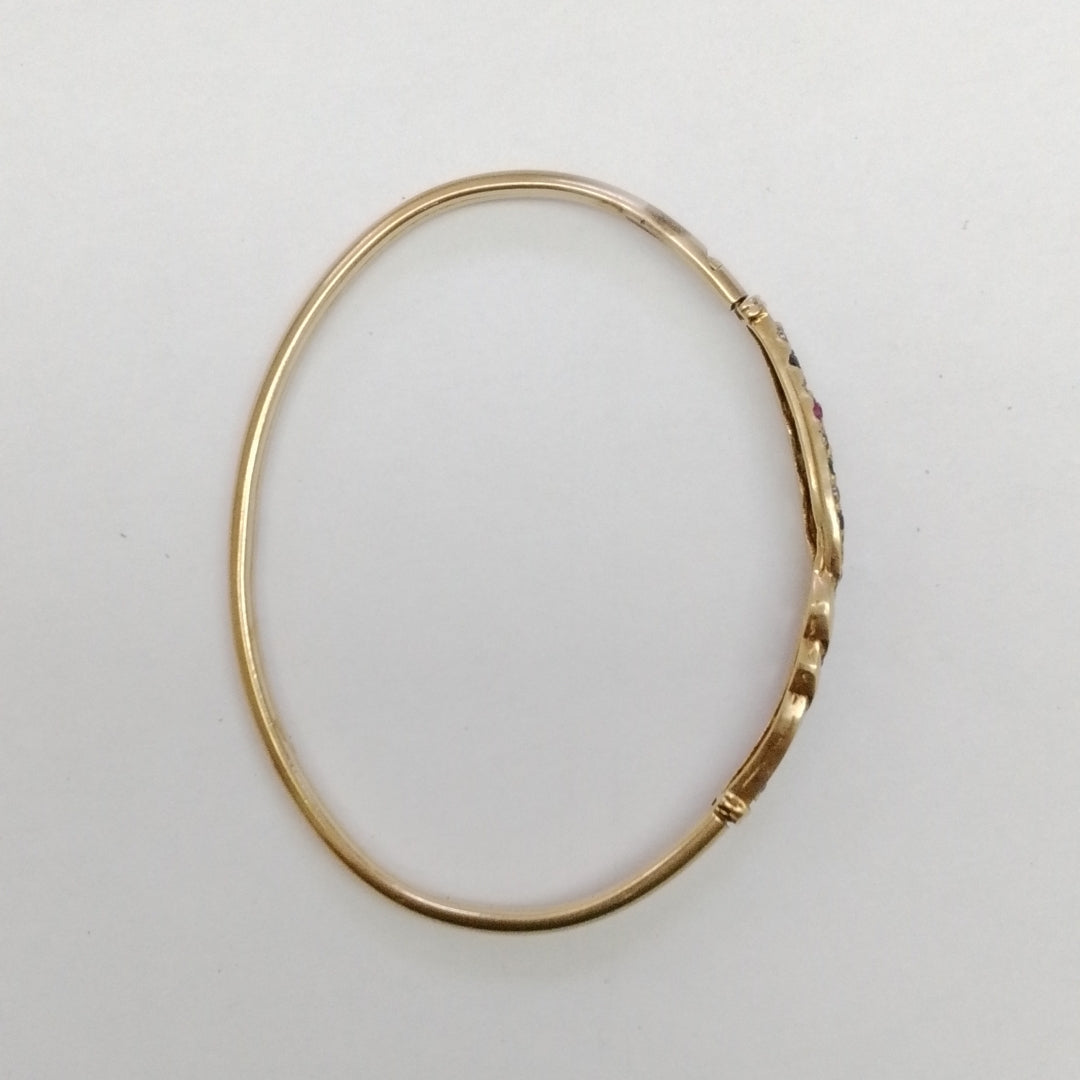 PULSERA RIGIDA ORO 8 K 6.2 GRMS (SEMINUEVO)