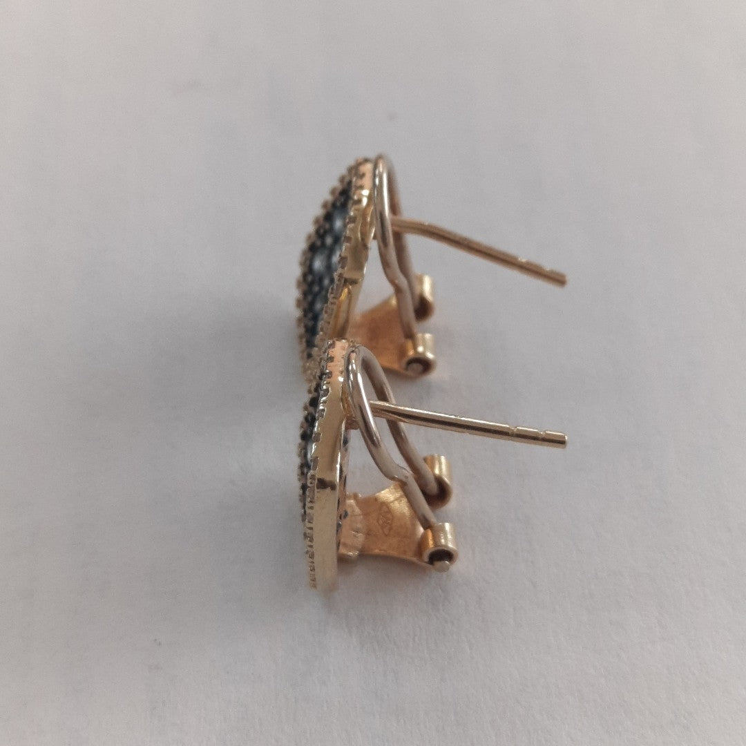 ARETES PAR ORO 14 K 3.9 GRMS (SEMINUEVO)