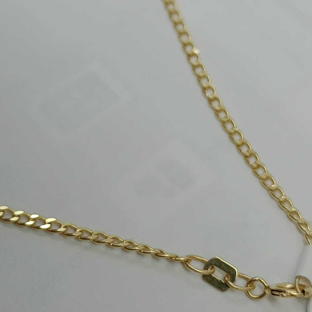 CADENAS BARBADA AMARILLA ORO 14K 1.8 (NUEVO)