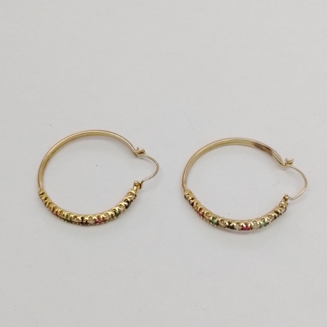 ARETES PAR ORO 8 K 3.8 GRMS (SEMINUEVO)