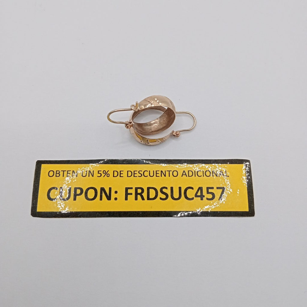 ARRACADAS PAR ORO 8 K 2,10 GRMS (SEMINUEVO)