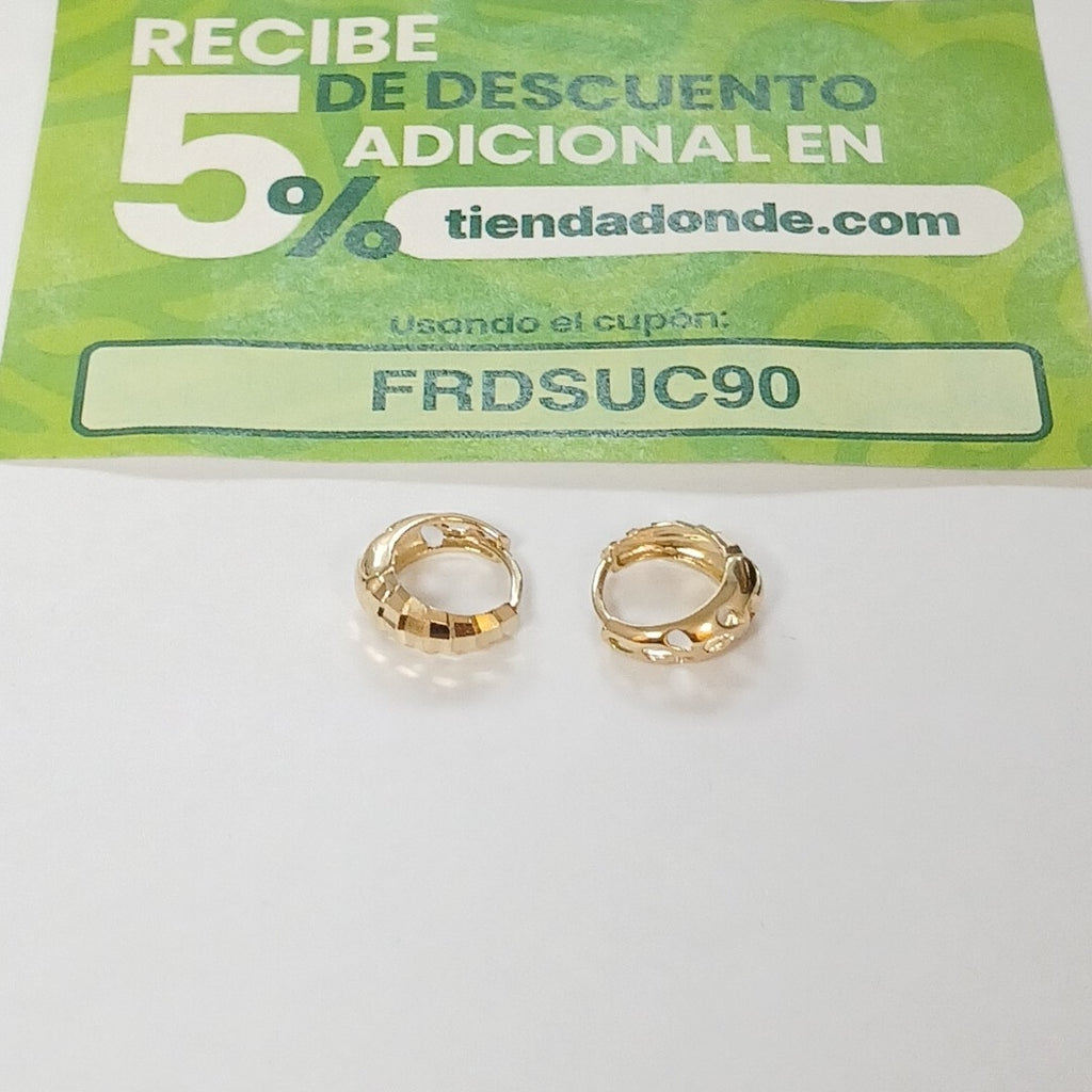 HUGGIES ORO 14K 2.1 (NUEVO)