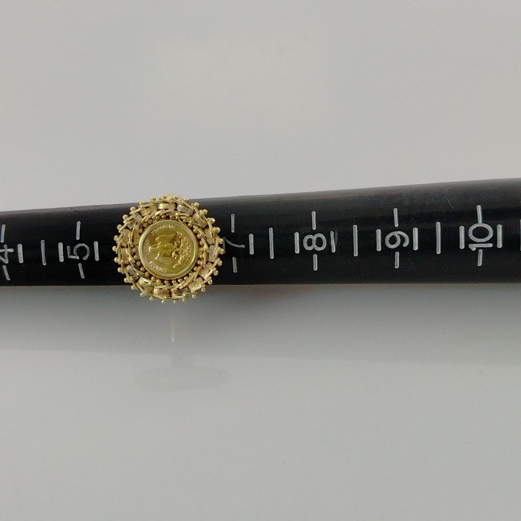 K1 6.2 GRMS 14 K IDENTIFICACIÓN ANILLITO MATERIALES ORO CANTIDAD DE P (SEMINUEVO)