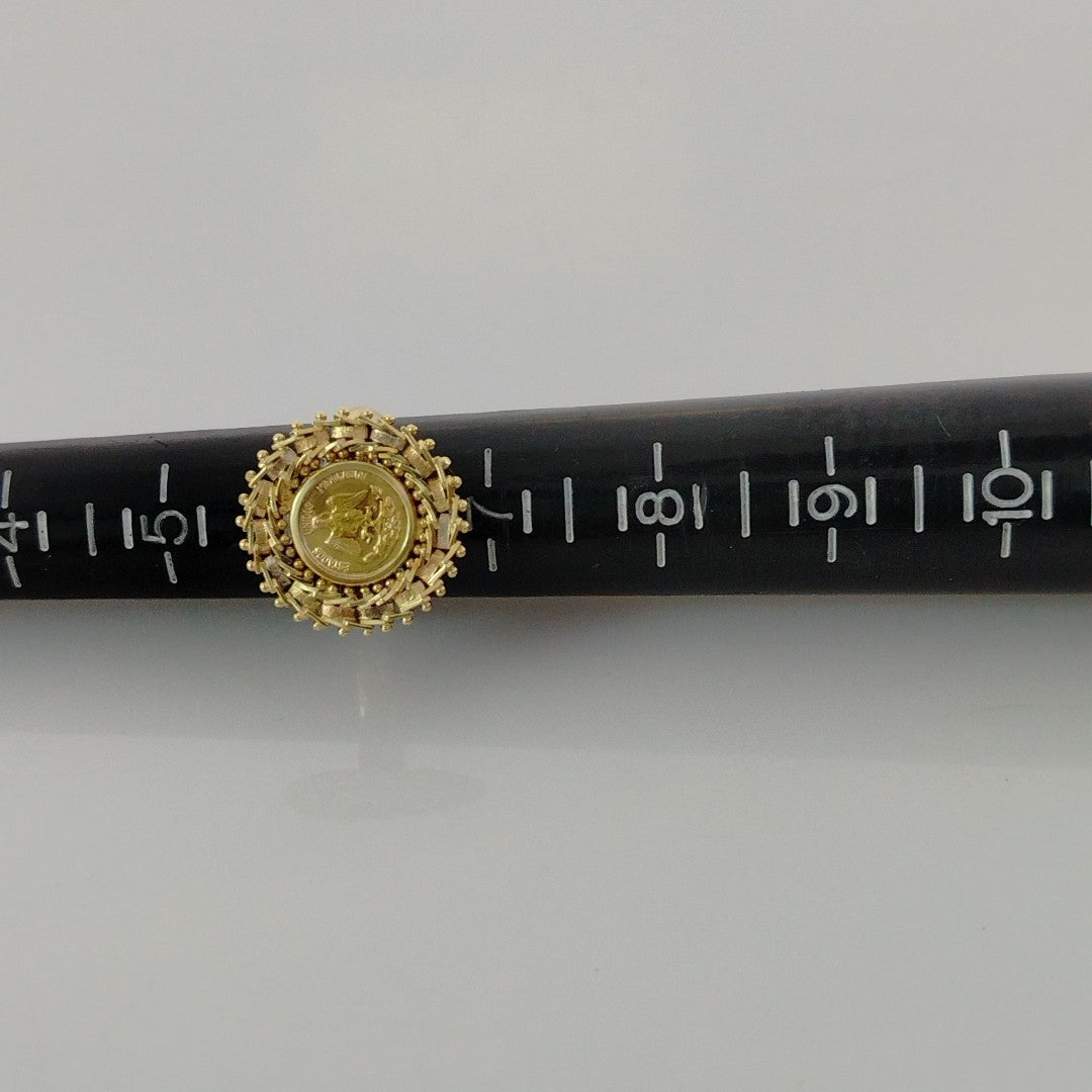 K1 6.2 GRMS 14 K IDENTIFICACIÓN ANILLITO MATERIALES ORO CANTIDAD DE P (SEMINUEVO)