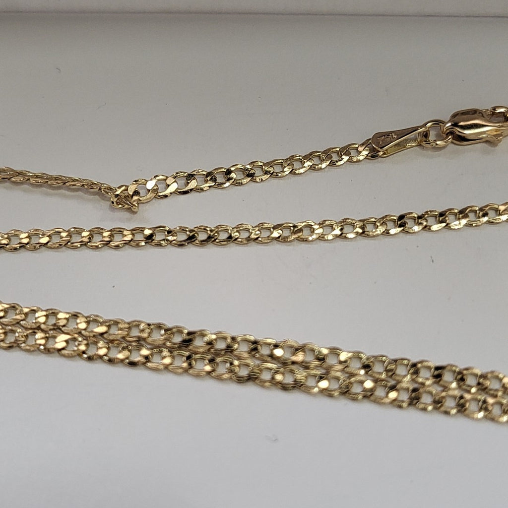 CADENA BARBADA 14K 55 CM 5.1 GR (NUEVO)