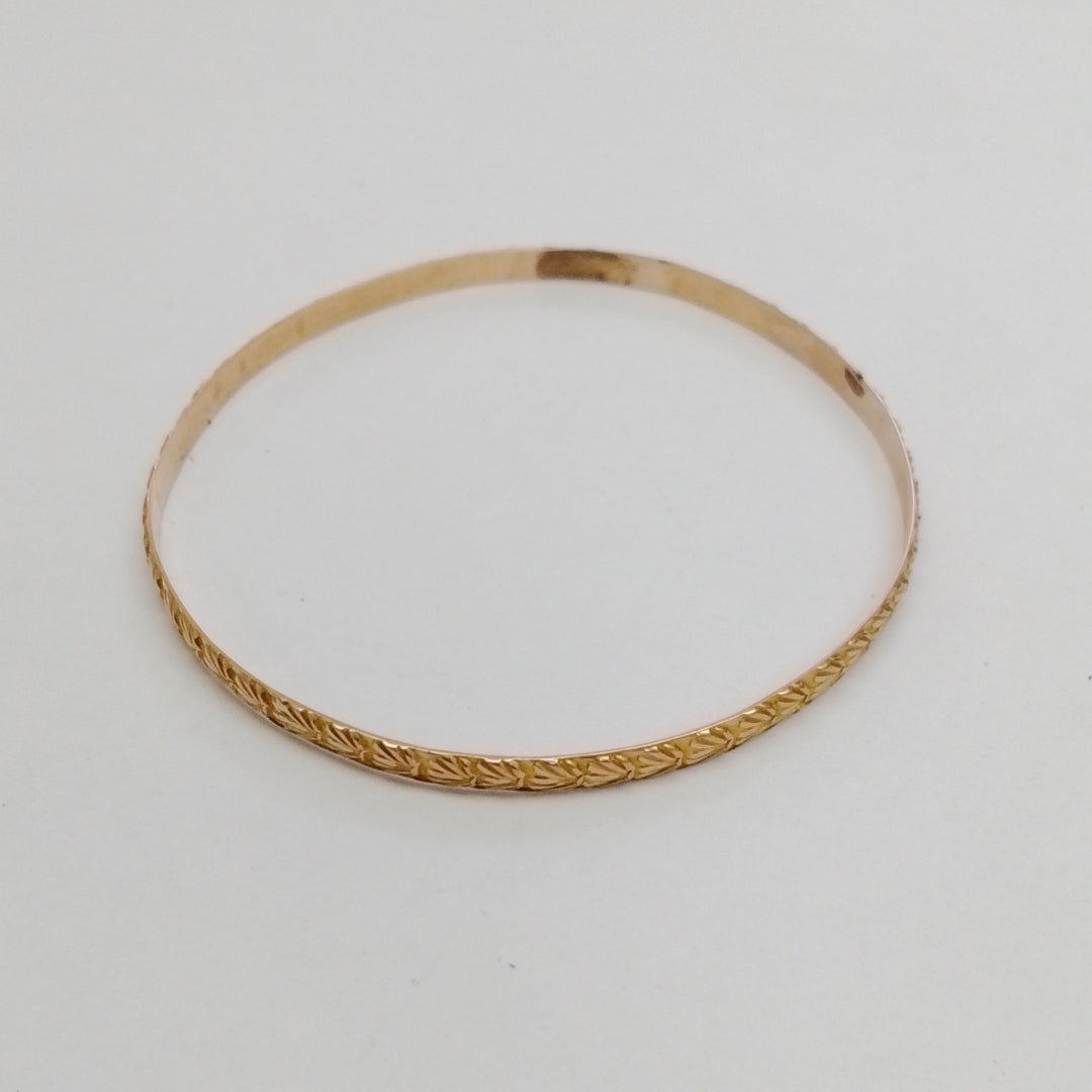 PULSERA RIGIDA ORO 8 K 5.7 GRMS (SEMINUEVO)