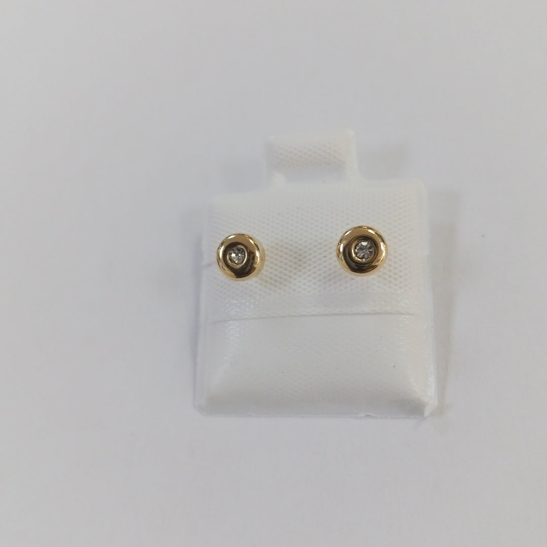 BROQUELES BROQUEL C CIRCONIA 14K 0.27 GR (NUEVO)