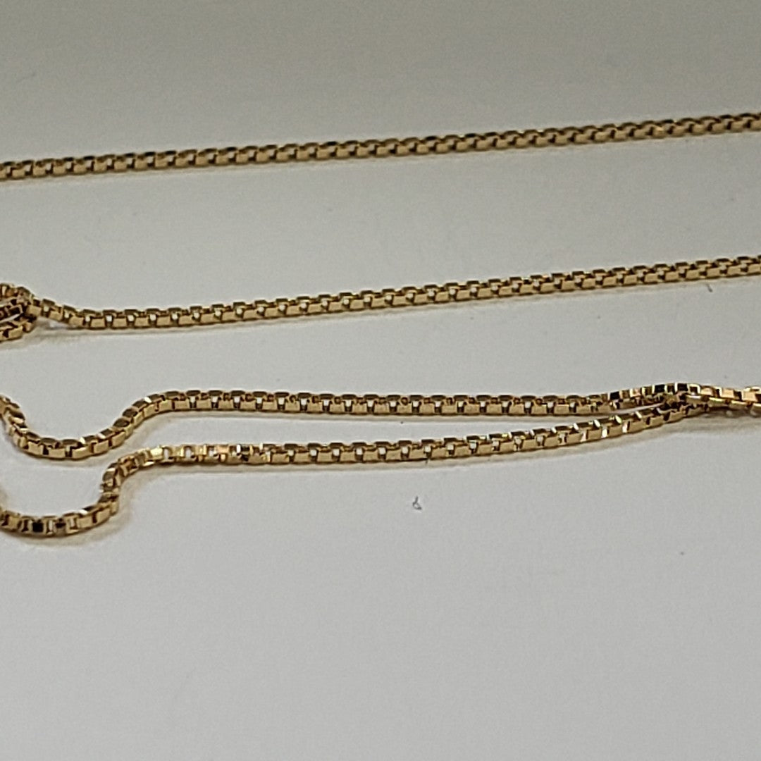 CADENA VENECIANO 14K 60 CM 2.7 GR (NUEVO)