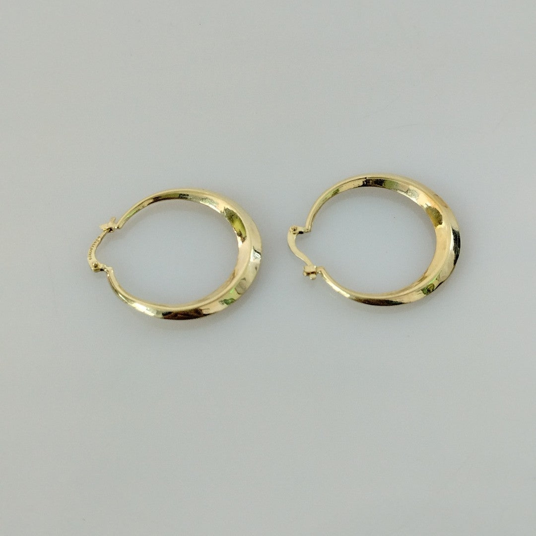 ARRACADAS PAR ORO 14 K 3.9 GRMS (SEMINUEVO)