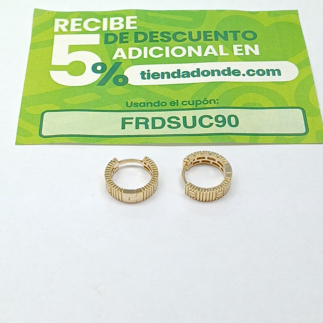 HUGGIES ORO 14K 2.8 (NUEVO)