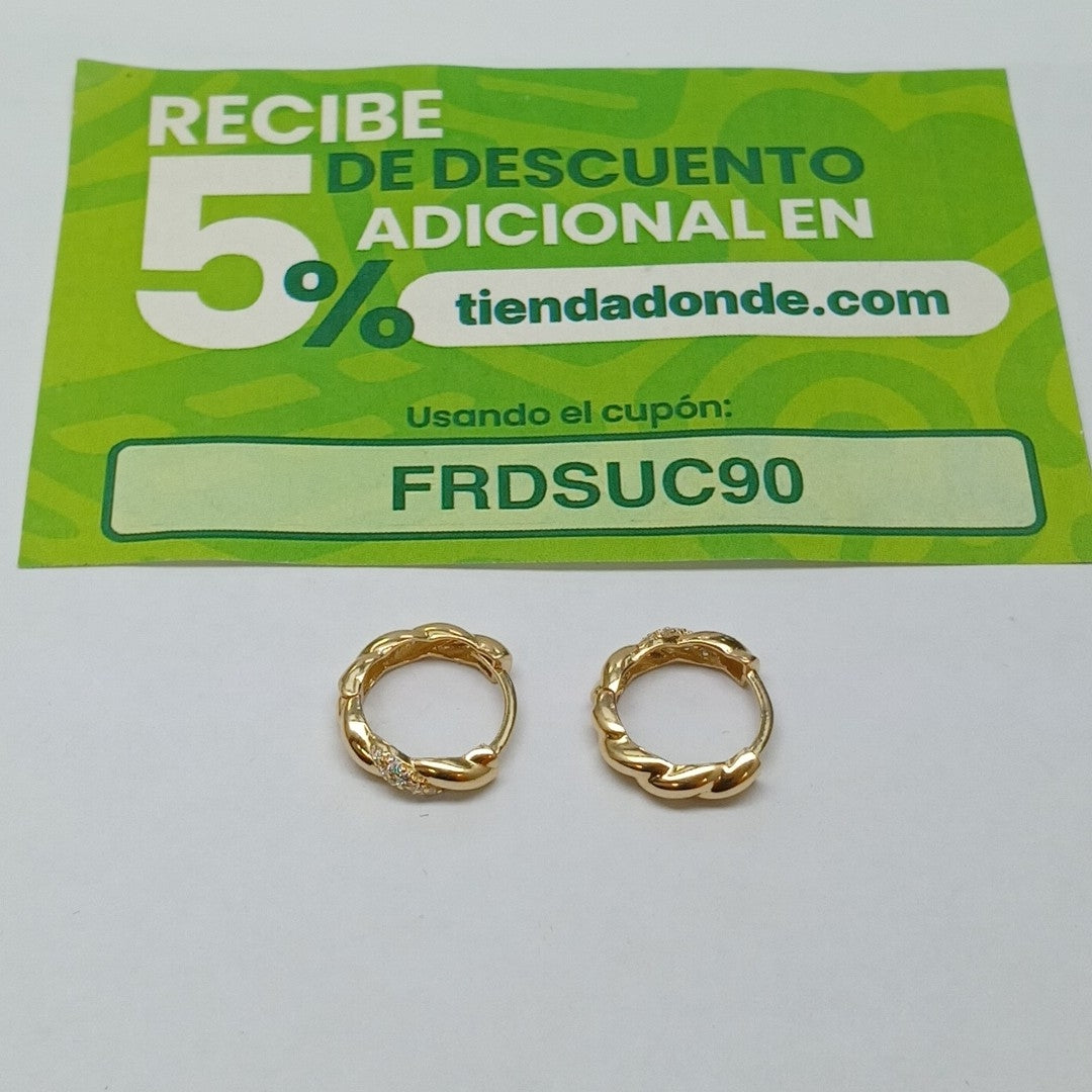 HUGGIES ORO 14K 2.1 (NUEVO)