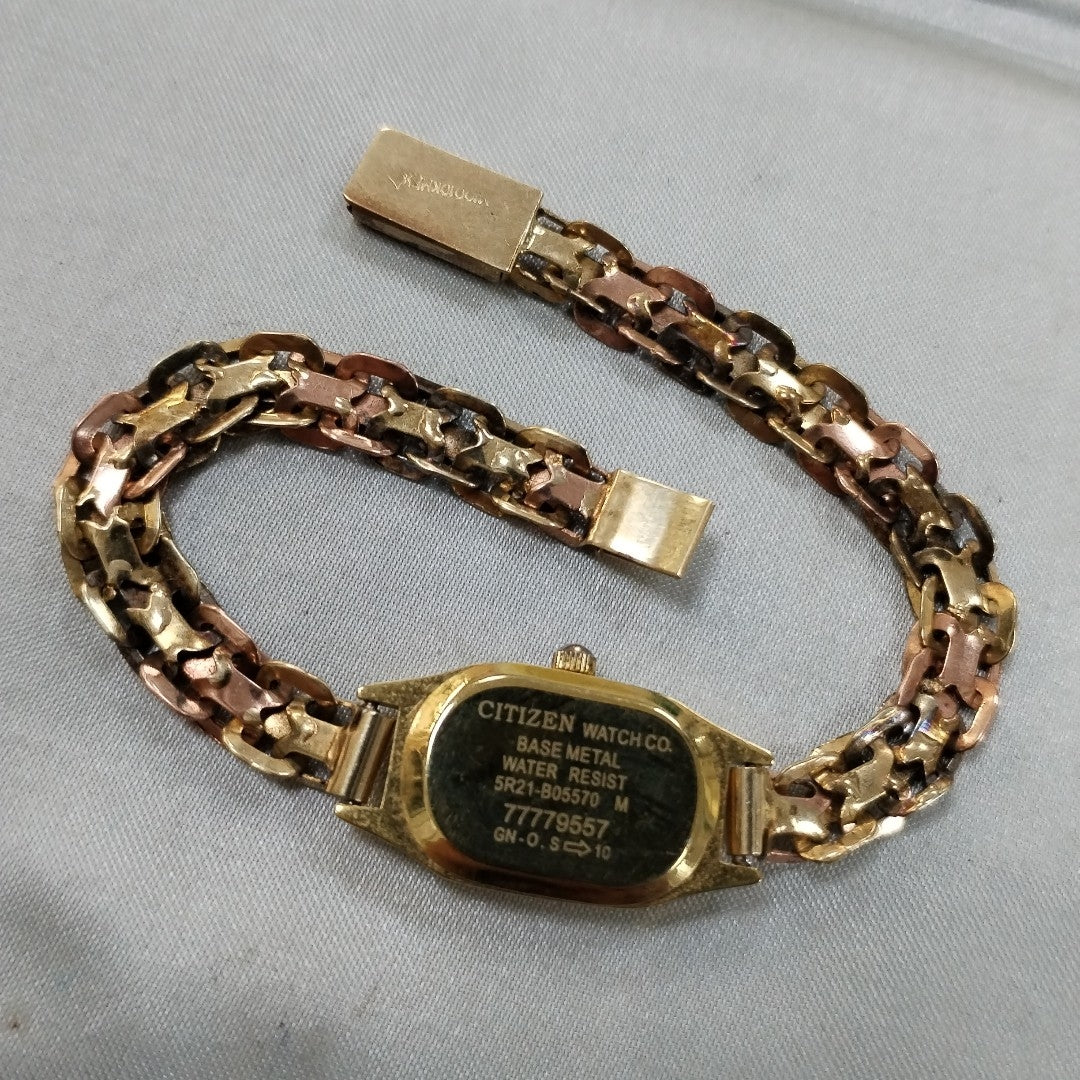 RELOJ CAJA ACERO PULSO ORO ORO 10 K 14,70 GRMS (SEMINUEVO)