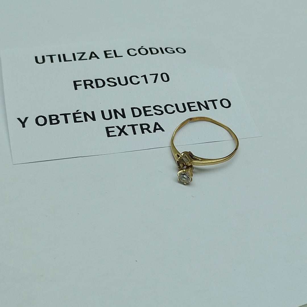 ANILLITO ORO 10 K 1.7 GRMS (SEMINUEVO)