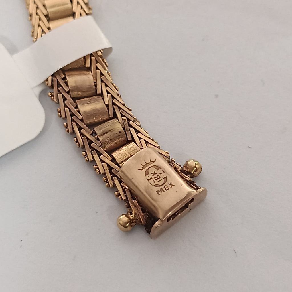 PULSERA ORO, ORO BLANCO 18 K 19.7 GRMS (SEMINUEVO)