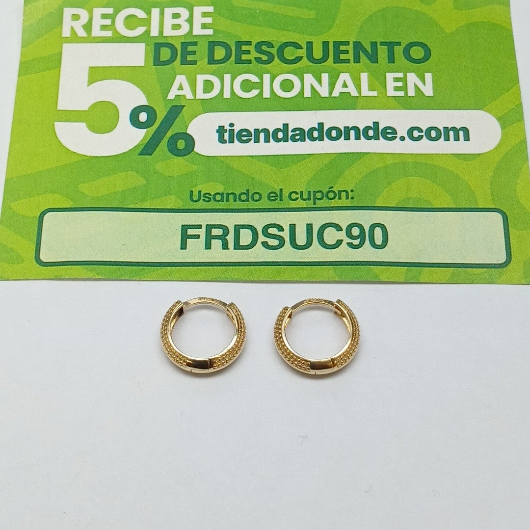 HUGGIES ORO 14K 1.9 (NUEVO)