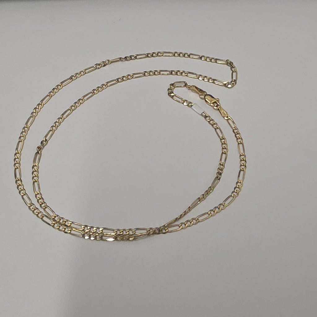 CADENA TEJIDO 3X1 14K 55 CM 5.3 GR (NUEVO)