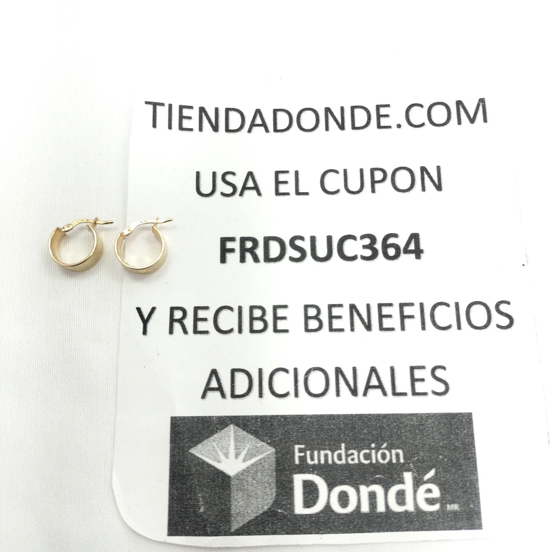 ARRACADAS ORO 14K 1.9 (NUEVO)