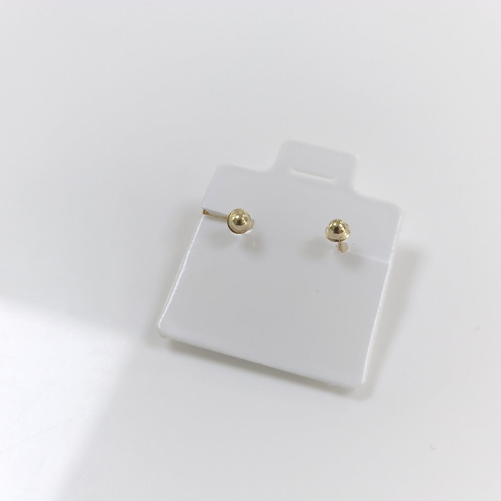 BROQUELES BROQUEL FIG MOÑO C CIRCONIA 14K 0.2441 GR (NUEVO)