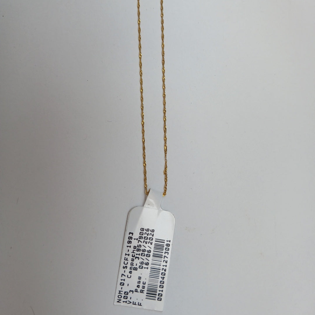 CADENA ORO 14 K 0.8 GRMS (SEMINUEVO)