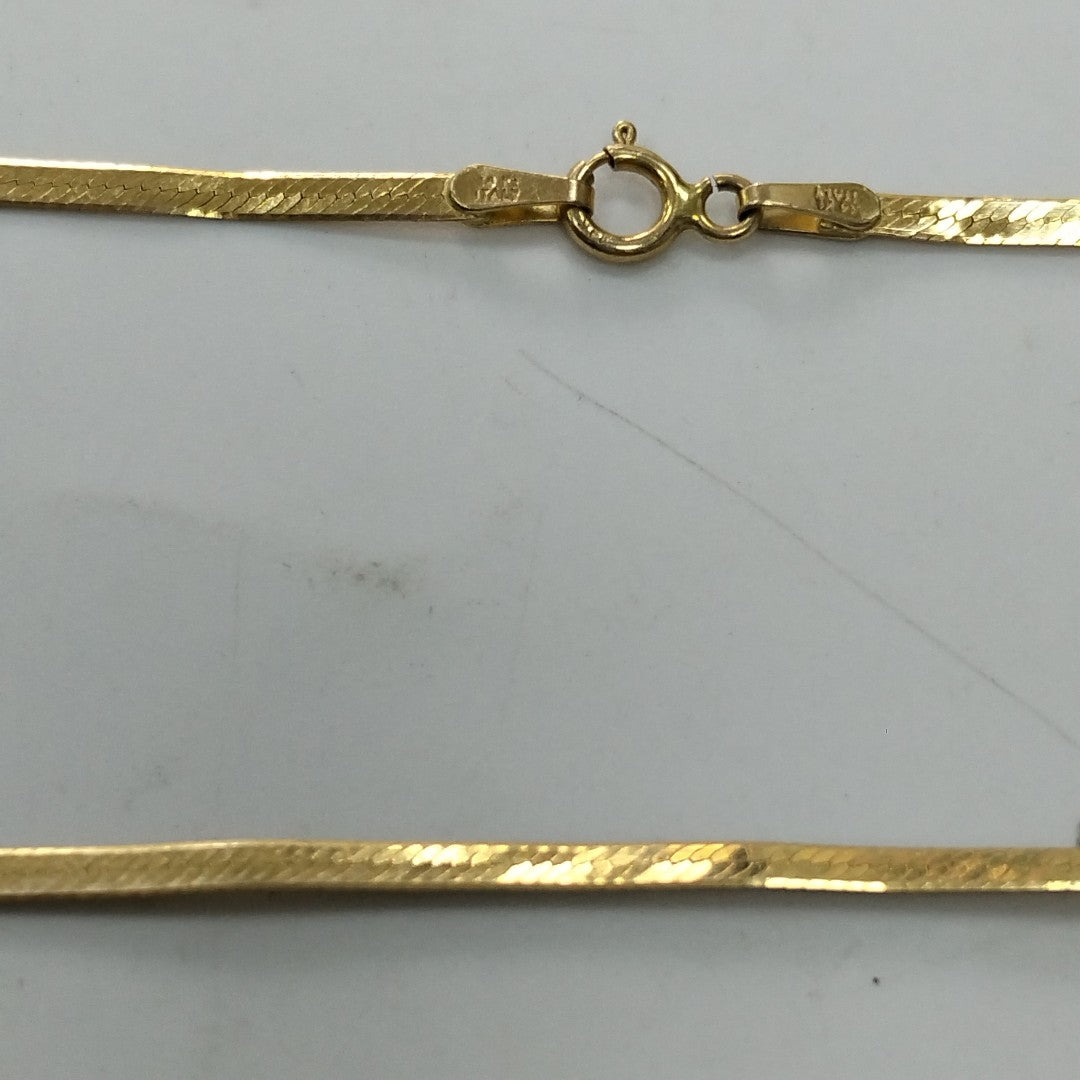 GARGANTILLA ORO 14 K 3,50 GRMS (SEMINUEVO)