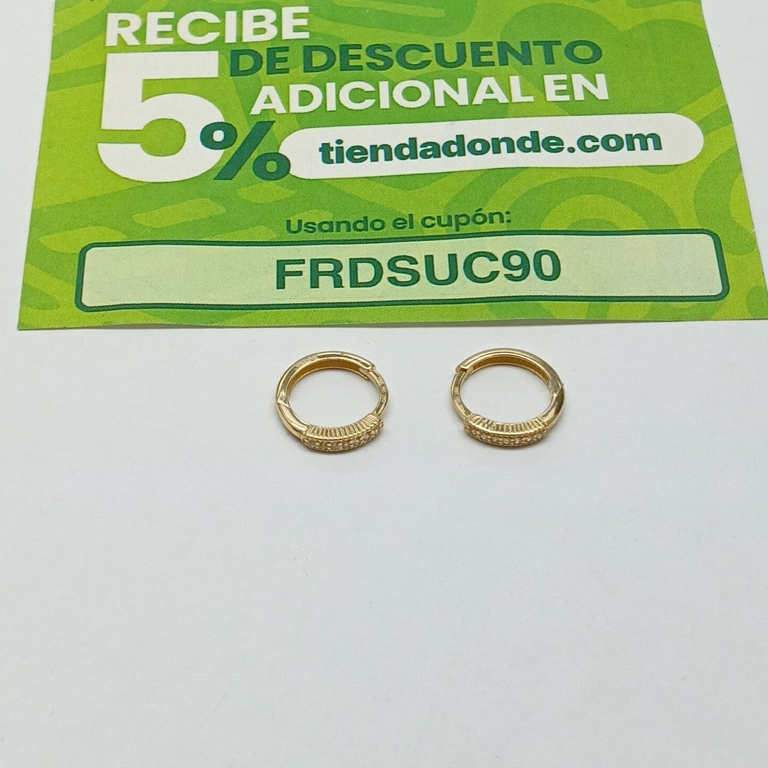 HUGGIES ORO 14K 1.4 (NUEVO)